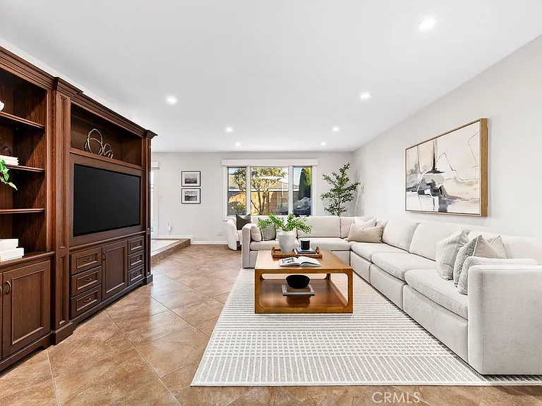 Den with sectional